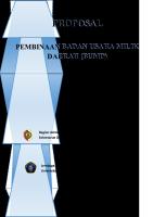 Proposal Pembinaan Dan Pendampingan Usaha-Usaha Daerah [PDF]