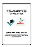 Proposal Penawaran Aplikasi Ujian Online