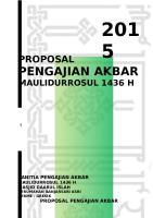 Proposal Pengajian Akbar