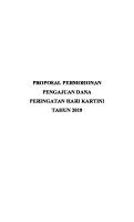 Proposal Permohonan Pengajuan Dana Untuk Mengikuti Lomba