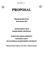 Proposal Pesantren Kilat