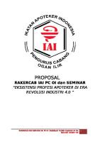 Proposal Rakercab Dan Seminar Iai PC Oi 2019 [PDF]