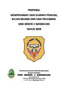 PROPOSAL Sumpah Pemuda 2019