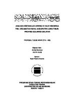 Proposal Tugas Akhir (Geotek) [PDF]