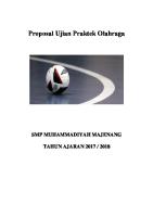 Proposal Ujian Praktek Olahraga 2016-2017