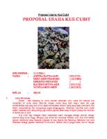 Proposal Usaha Kue Cubit [PDF]