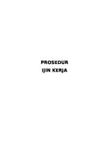 Prosedur Ijin Kerja [PDF]