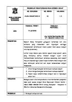 Prosedur Terapi Wicara Pada Speech Delay [PDF]