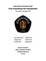 Proses Pengembangan Dan Pengorganisasian