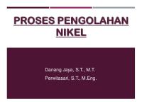 Proses Pengolahan Nikel [PDF]