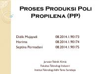 Proses Produksi Polyethylene (PE) [PDF]