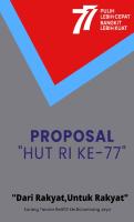 Prpoposal Hut Ri Ke 77