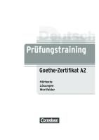 Prufungtraining Answers