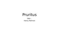 Pruritus [PDF]