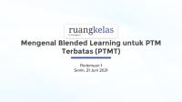 PTMT Blended Learning Bersama Ruangkelas