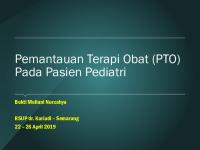 PTO Pasien Pediatri