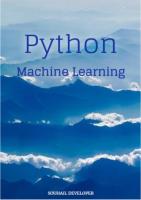 Pyhon Machine Learning