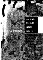 Qualitative Methods in Social Research-Esterbeg