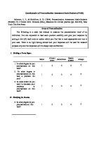 Questionnaire of Procrastination Assessment Scale