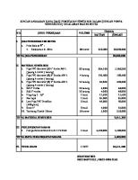 RAB Pengeboran 80 Meter Submersible [PDF]