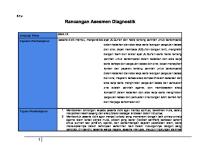 Rancangan Asesmen Diagnostik: Jenjang/ Kelas Capaian Pembelajaran