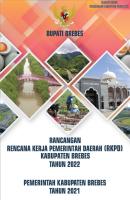 Rancangan RKPD Kabupaten Brebes Tahun 2022