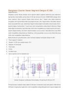 Rangkaian Counter Seven Segment Dengan IC 555