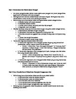 Rangkuman Materi Bahasa Indonesia Kelas 4 [PDF]