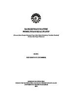 Rangkuman Materi Penelitian Kualitatif PDF [PDF]