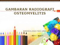 RD 4.1 Gambaran Radiografi Osteomielitis