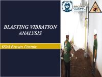 Re - Blasting Vibration Analysis PDF