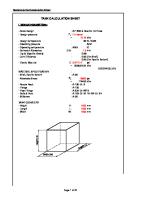 Rectangular Tank 4 July 2015