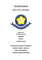 Refarat Radiologi Renal Cell Carcinoma, by Irvan Rahmat Amanu [PDF]