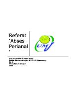 Referat Abses Perianal [PDF]