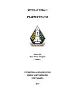 Referat Bedah Fraktur Femur [PDF]