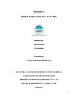 Referat Hipoglikemia Pada Anak [PDF]