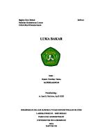 Referat Ilmu Bedah - Luka Bakar (Combustio)