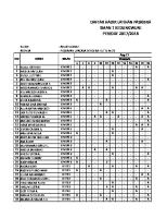 Rekap Absensi PASKIBRA SMT 1