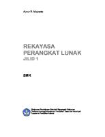 Rekayasa Perangkat Lunak Jilid 1