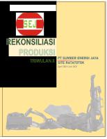 Rekonsiliasi Produksi Yance TW-II Periode April-Juni 2021 [PDF]