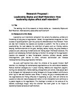 Research Proposal LEADERSHIP [PDF]