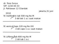 Resep Obat