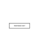 Response Cost