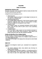 Resume Compensation Chapter 1