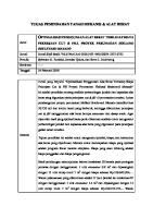 Review Jurnal Tugas Pemindahan Tanah Mekanis Alat Berat [PDF]