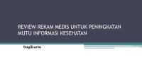 Review Rekam Medis Pak Gik