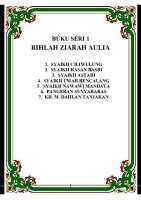 Rihlah Ziarah Seri 1