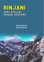 Rinjani dari evolusi hingga geopark [Cetakan kedua.]
 9786029105759