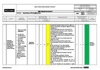 Risk Assessment For Installation of Air Handling Units