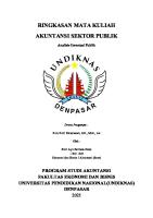 RMK Sektor Publik Analisis Investasi Publik [PDF]